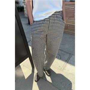 Le bon shoppe Arc Pants- gingham